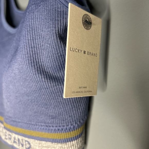 NEW LUCKY BRAND SPORTS BRA    SIZE : L - Picture 6 of 6